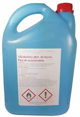 Nowość Alkoholowy płyn do mycia i oczyszczania 5L